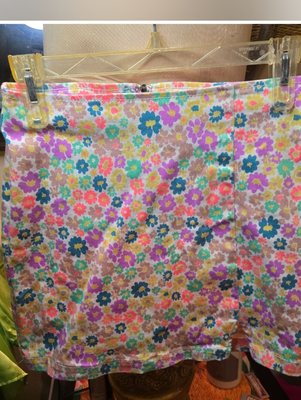 wild fable Floral Daisy Mini Skirt - Pink, Purple, Teal, Blue, Yellow